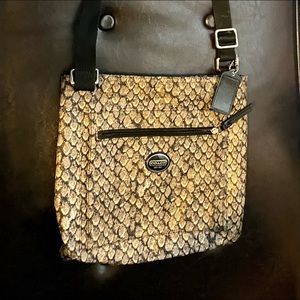 Coach Snake Skin Crossbody